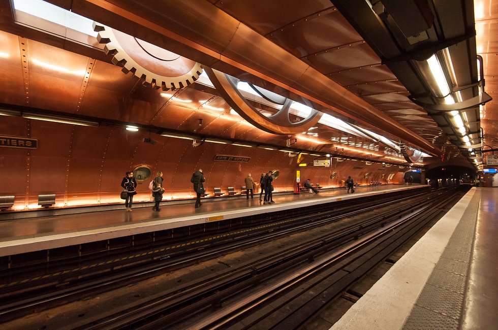 Parisian subway | photo. Krzysztof Zgoła